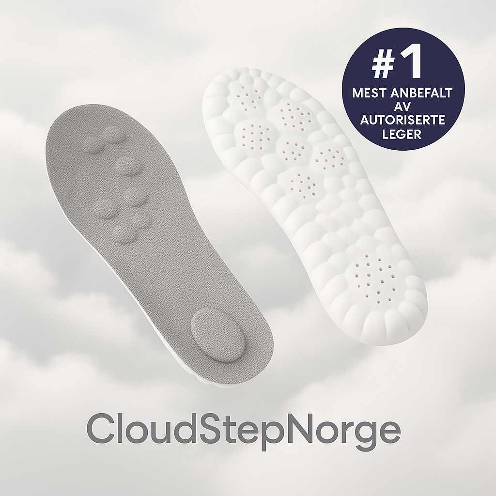 CloudStep™ Komfortsåler