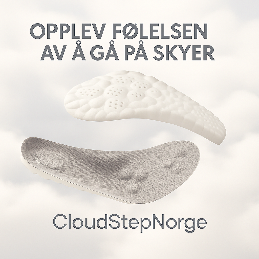 CloudStep™ Komfortsåler