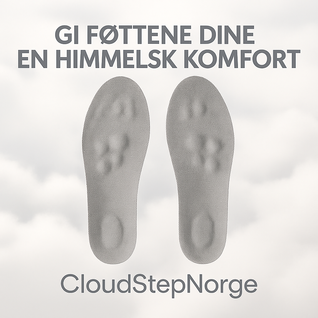 CloudStep™ Komfortsåler