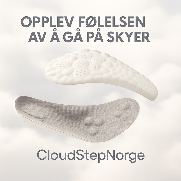 CloudStep™ Komfortsåler