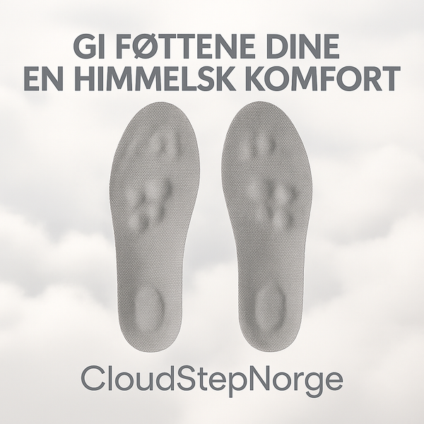 CloudStep™ Komfortsåler